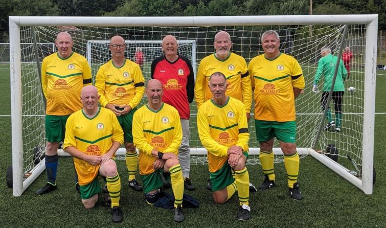 Julian enjoying his Walking Football